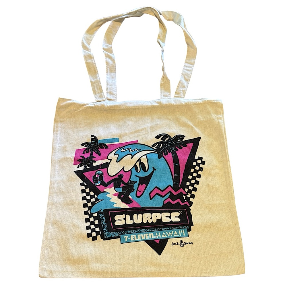 2026 7-11 day Exclusive 7-Eleven Hawaii Slurpee Tote bag by Jack Soren